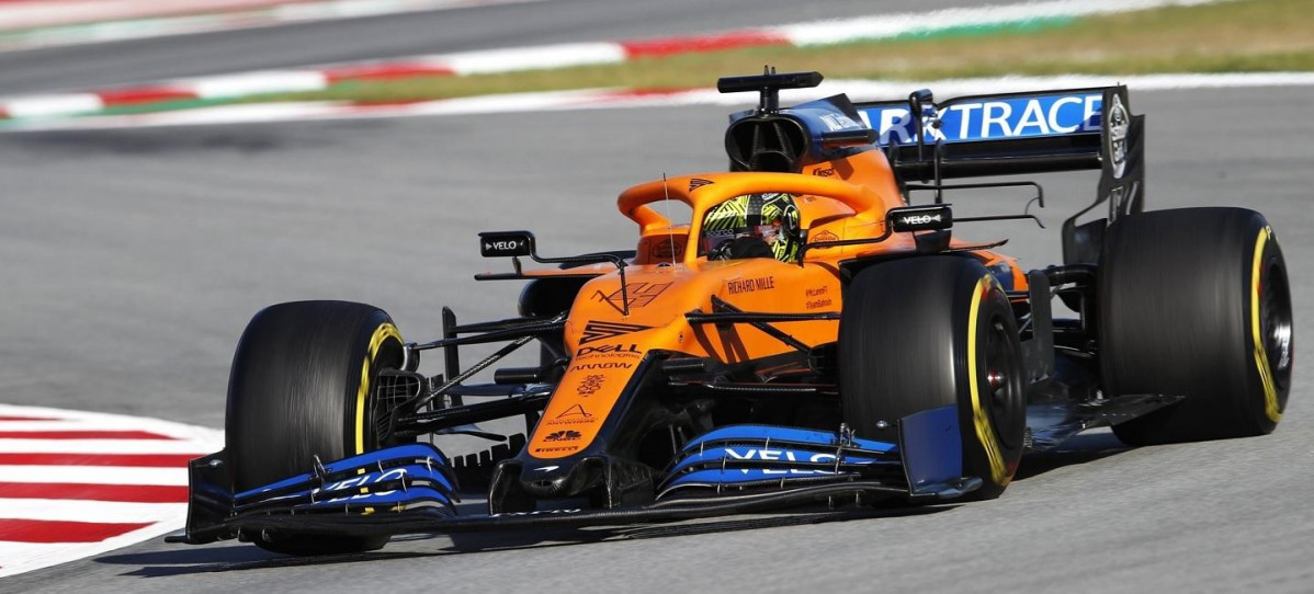 Mclaren circuit barcelona pretemporada 2020 f1